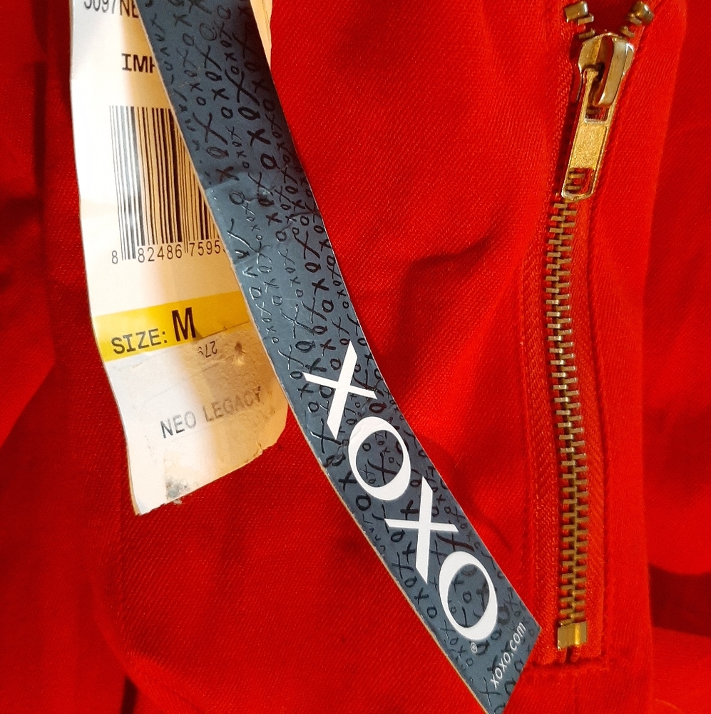 🔥 New with tags blazer jacket red with studs - Picture 14 of 14